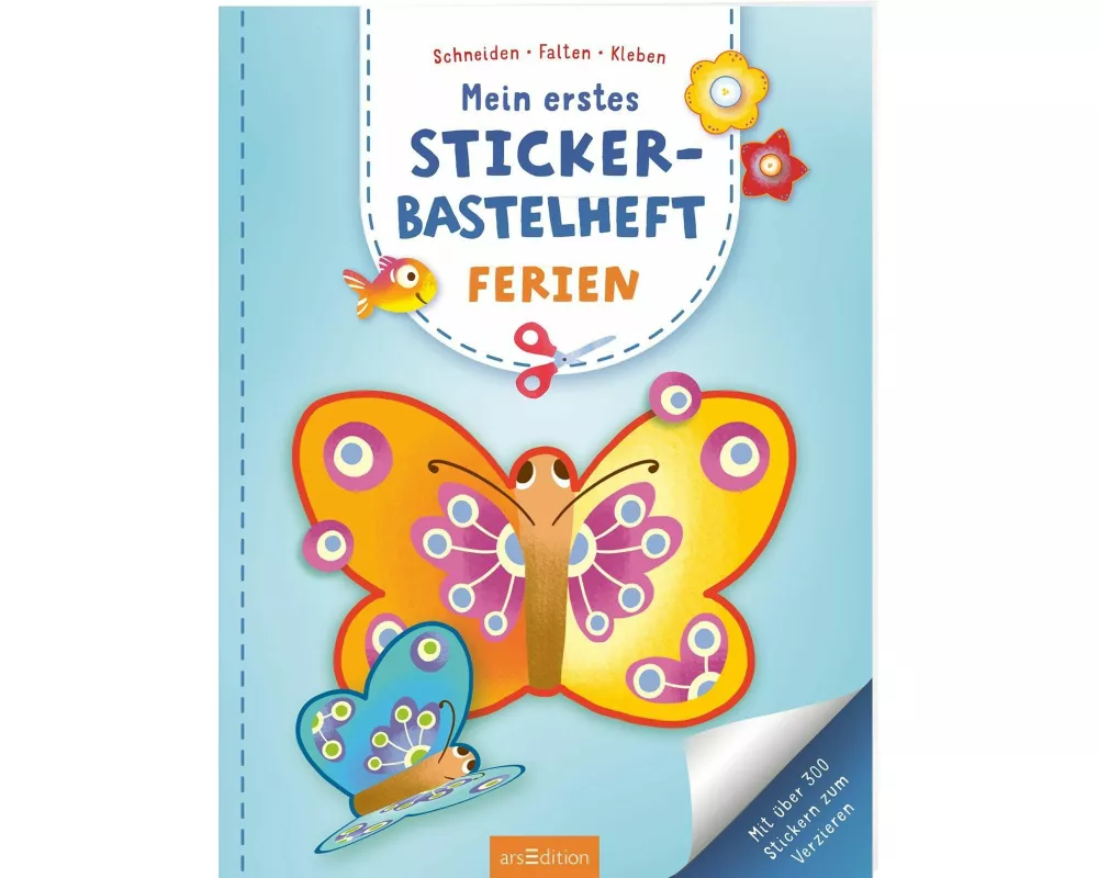 Mein erstes Sticker-Bastelheft – Ferien