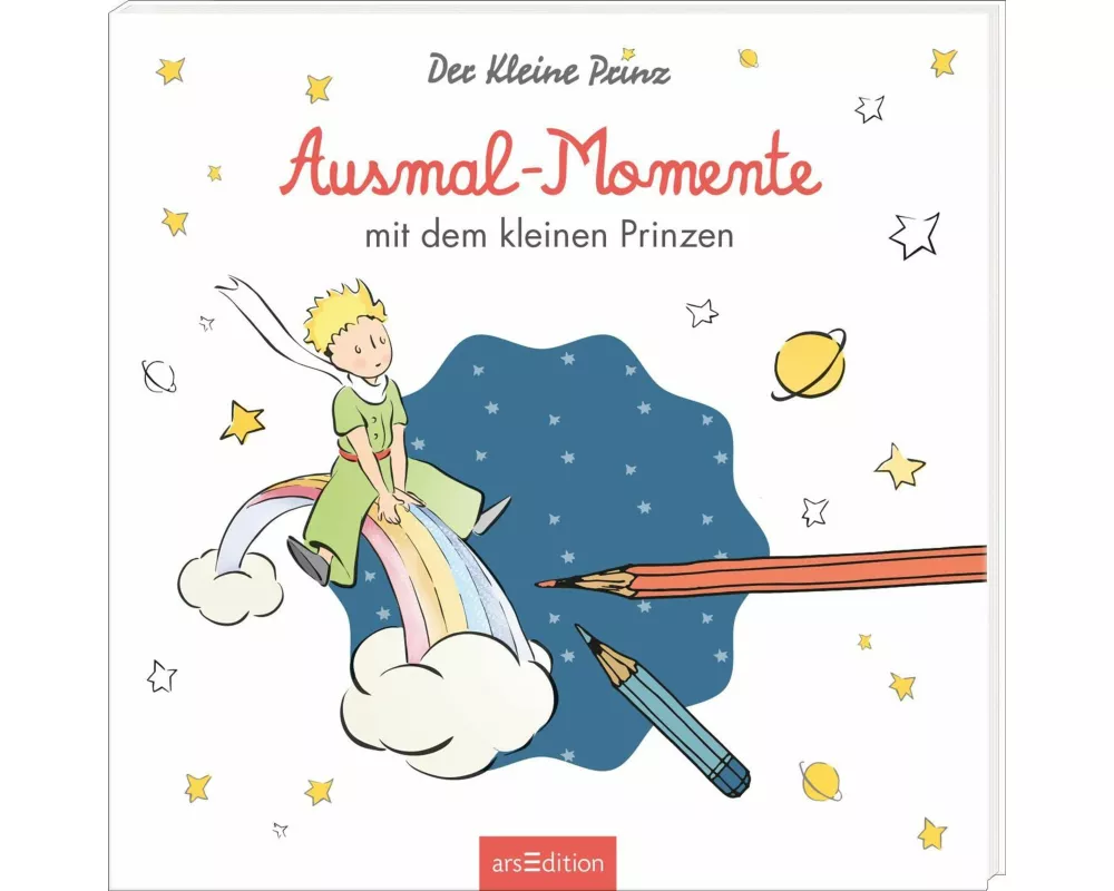Ausmal-Momente mit dem kleinen Prinzen