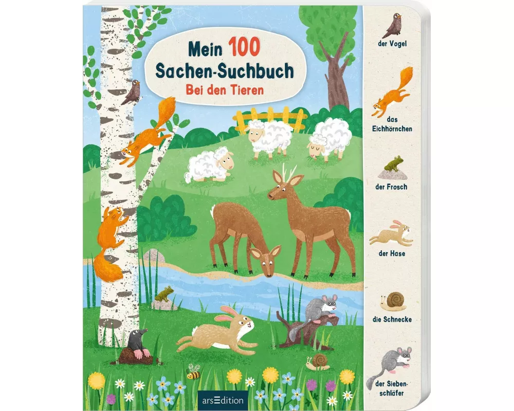 Mein 100 Sachen-Suchbuch – Bei den Tieren