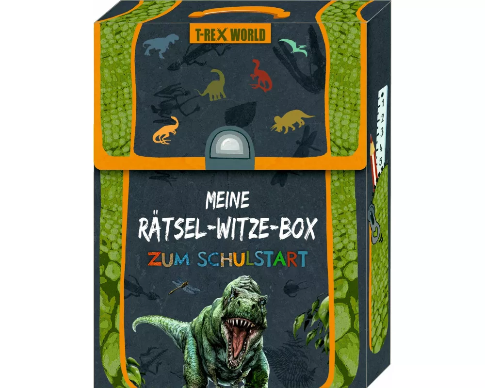 Kartenbox – Meine Rätsel-Witze-Box zum Schulstart