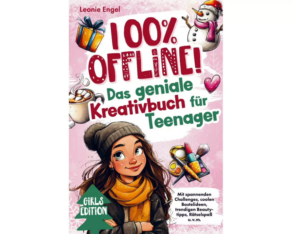 100% offline! Das Kreativbuch für Teenager-Mädchen