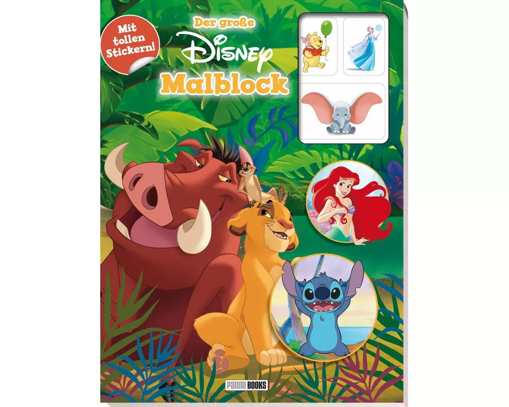 Disney: Der große Disney-Malblock