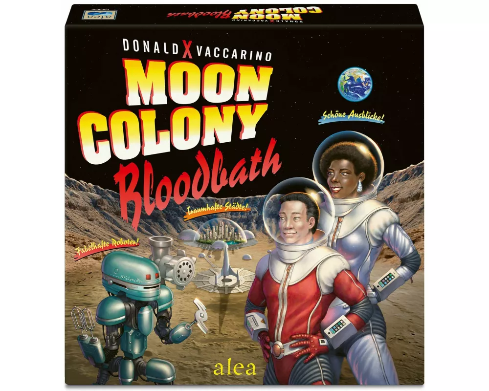 Moon Colony Bloodbath - Gesellschaftsspiel & Brettspiel ab 14 Jahre