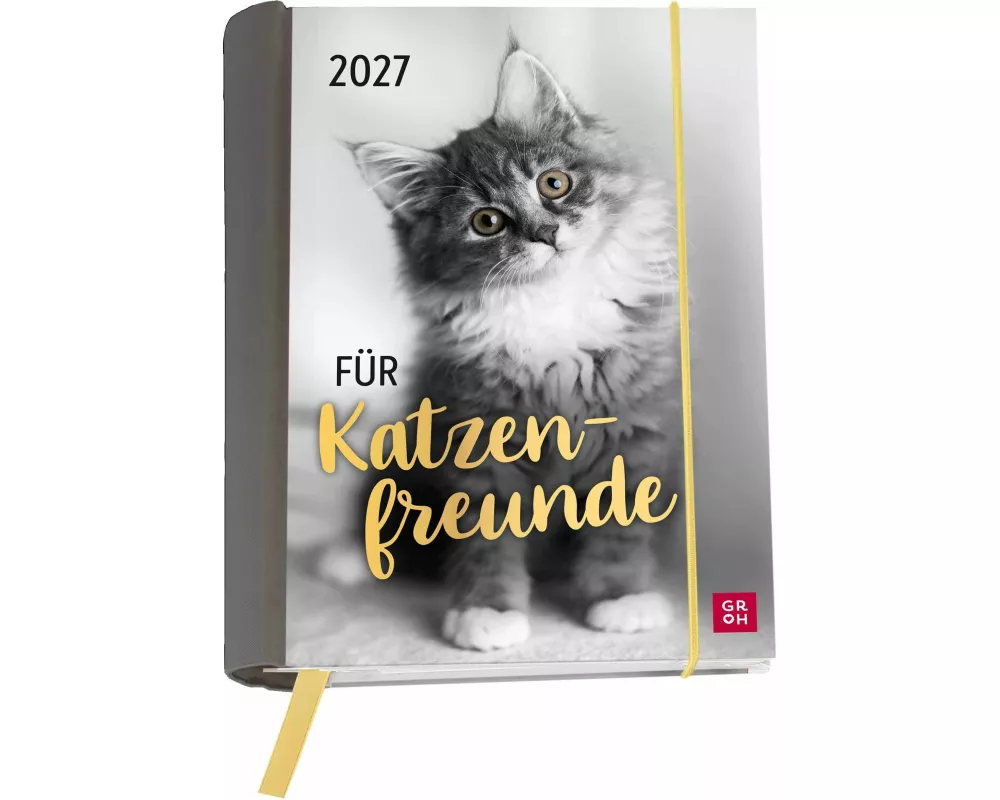 Buchkalender 2027: Für Katzenfreunde