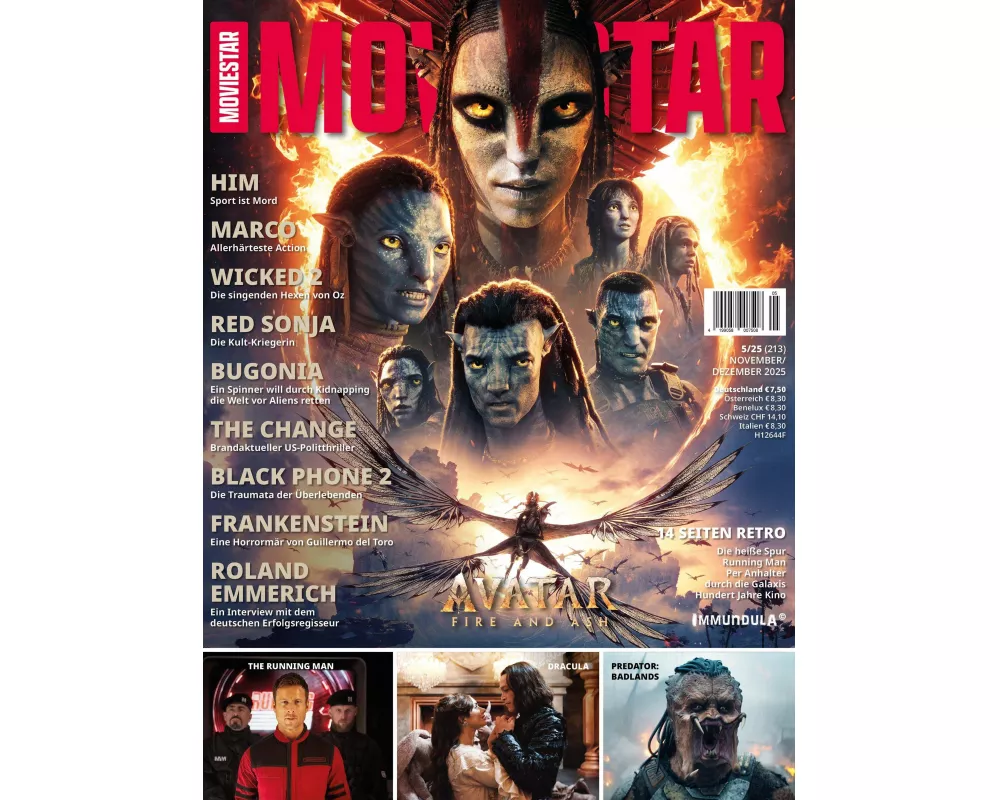 MOVIESTAR. Ausgabe November/Dezember 2025 (#213)