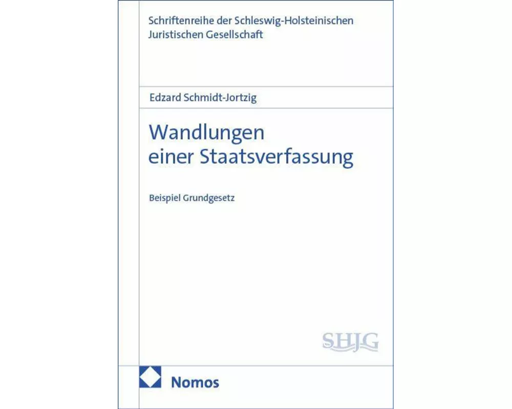 Wandlungen einer Staatsverfassung