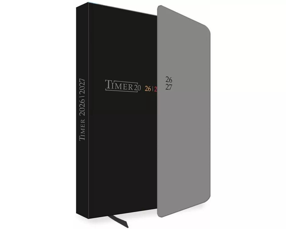 TRÖTSCH - Schülerkalender mit Klappe Black 26/27