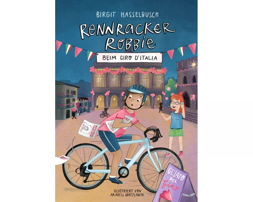 Rennracker Robbie beim Giro d'Italia
