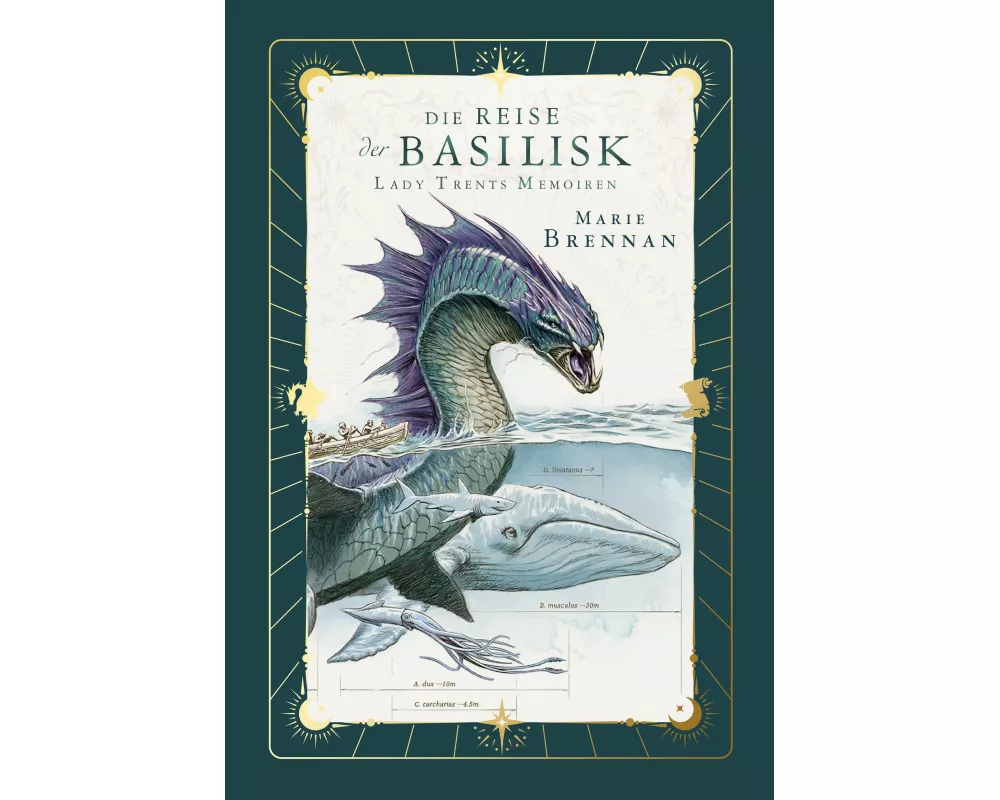 Lady Trents Memoiren 3: Die Reise der Basilisk | mit gestaltetem Farbschnitt