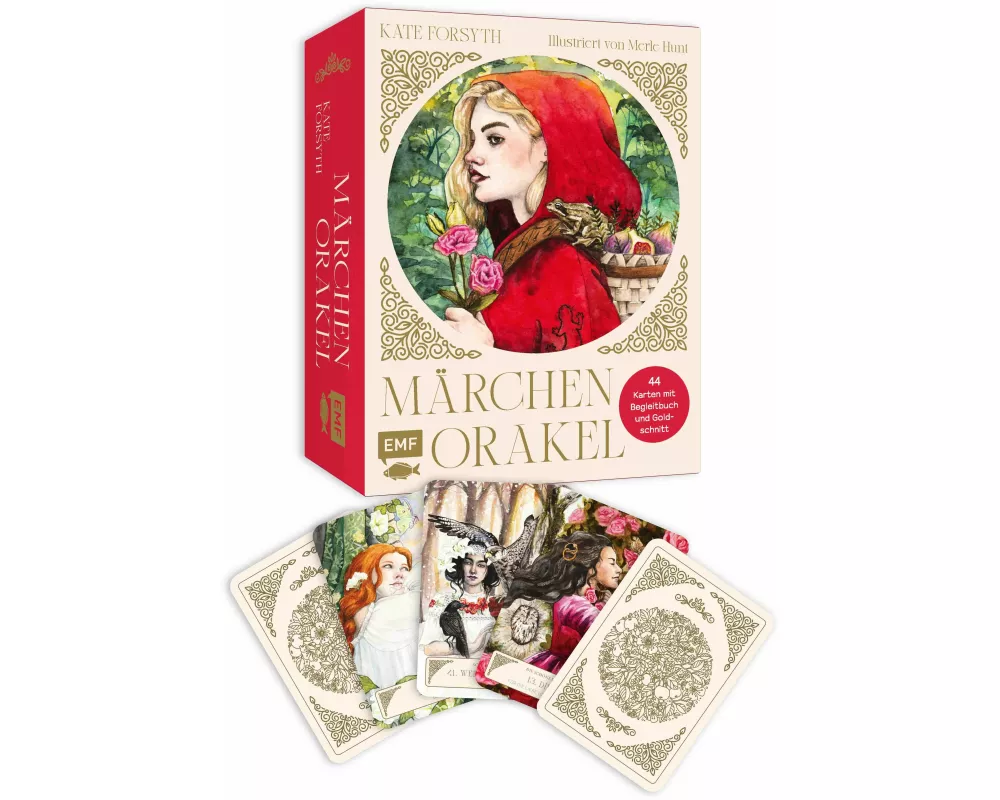 Orakel-Kartenset: Märchenorakel | Inspirierende Lehren und Weisheiten aus Rotkäppchen, Rapunzel, Rumpelstilzchen und Co