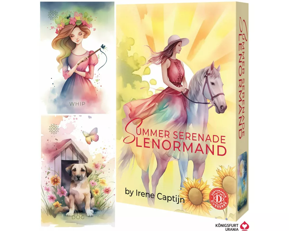 Summer Serenade Lenormand (English) - 38 Cards with Booklet