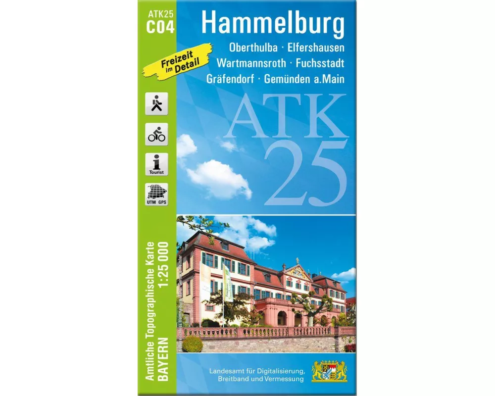 ATK25-C04 Hammelburg (Amtliche Topographische Karte 1:25000)