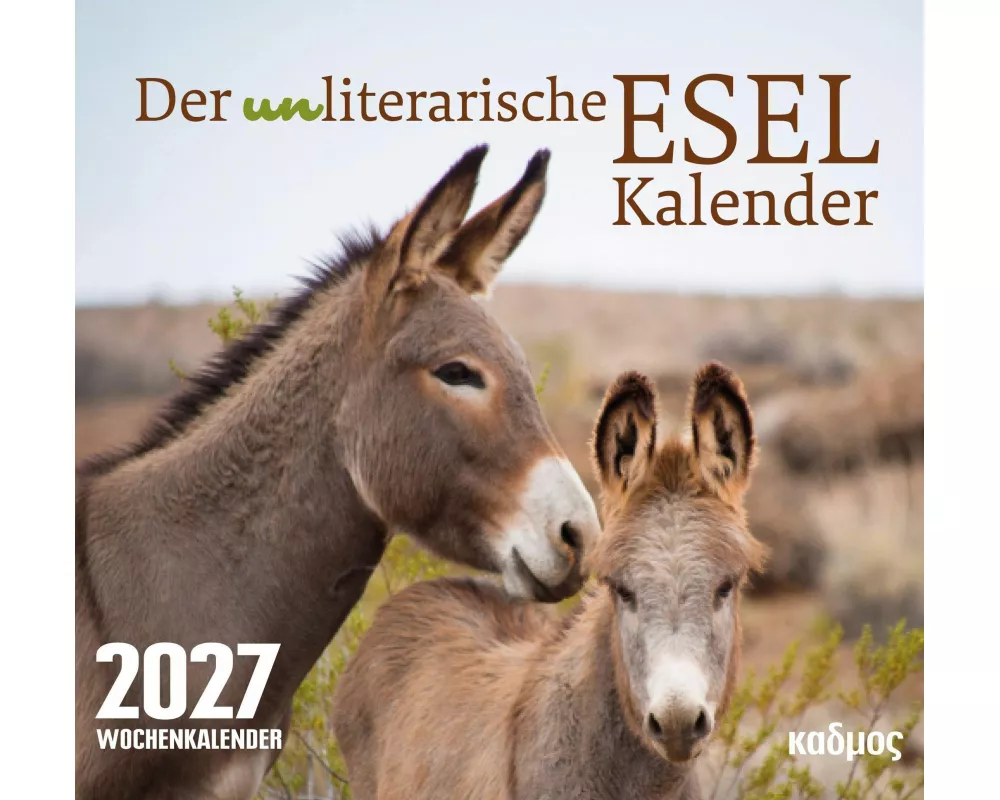 Der (un)literarische Eselkalender (2027)