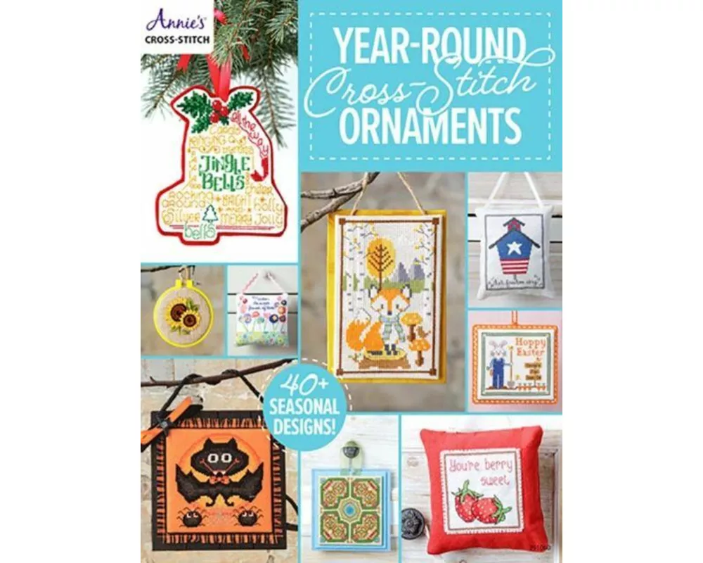 Year-Round Cross-Stitch Ornaments