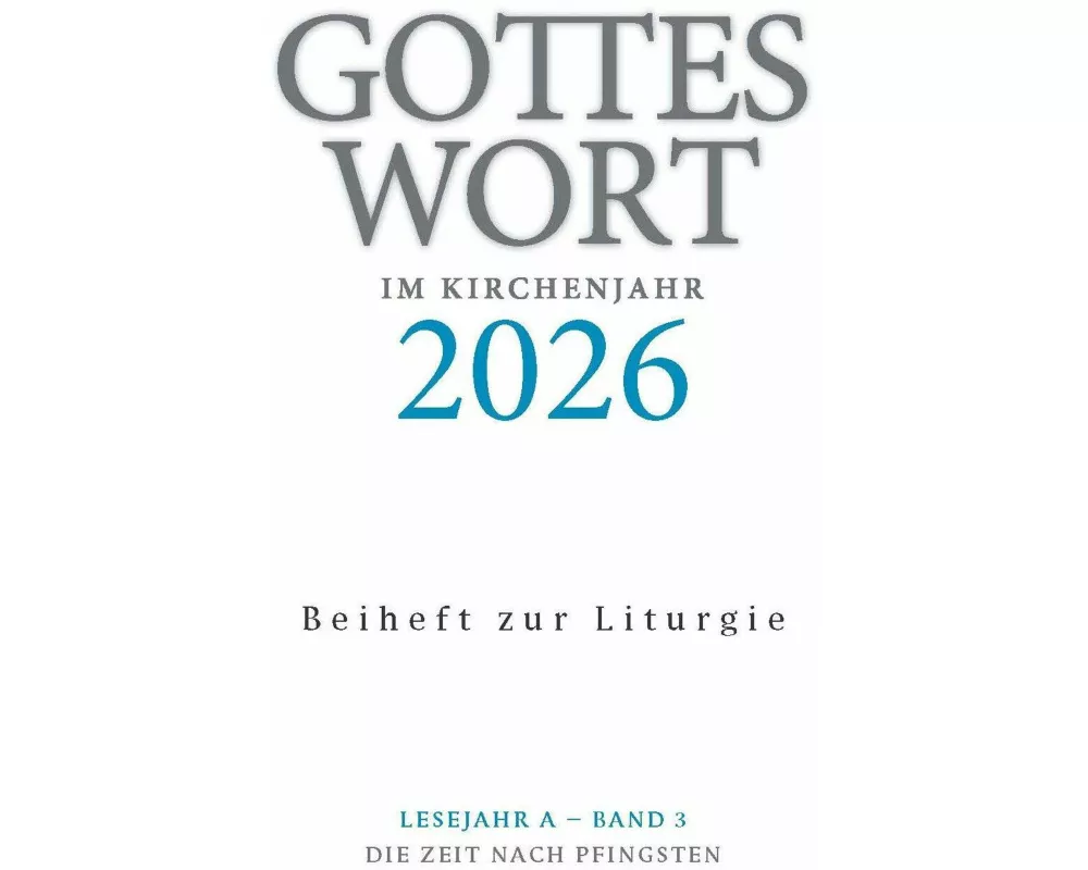 Gottes Wort im Kirchenjahr