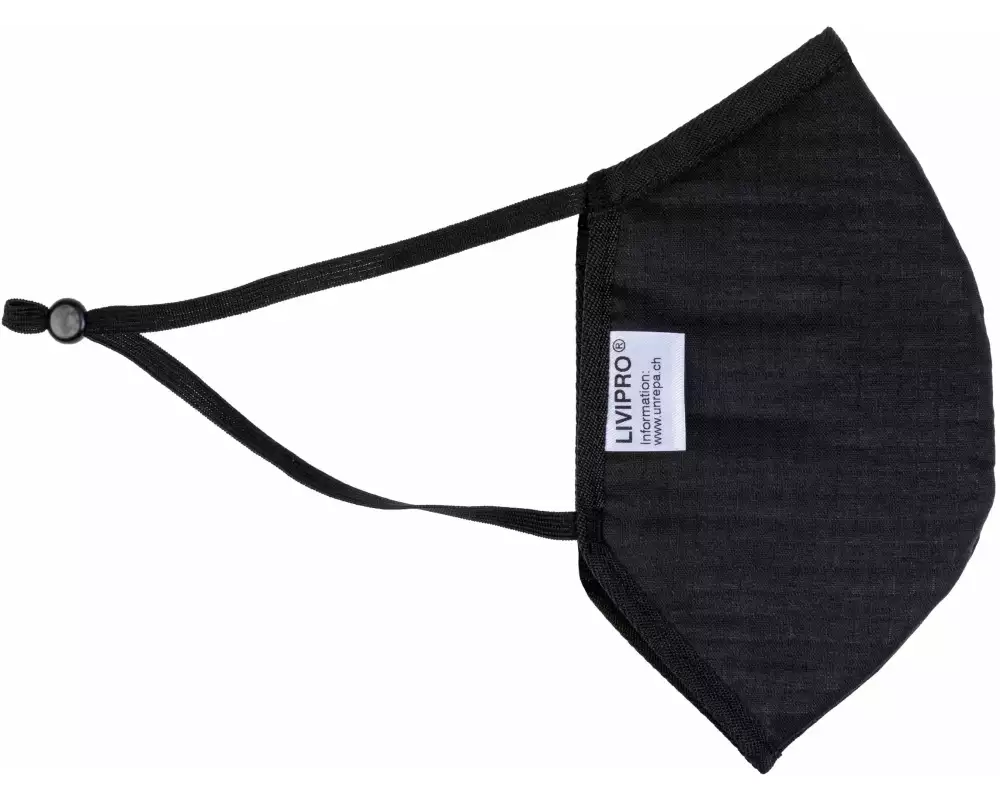UNREPA Community Stoffmaske LIVIPRO Evolution Gr. L, Schwarz