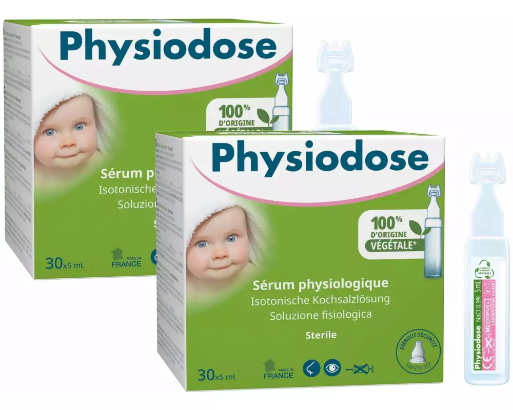 Physiodose Kochsalzlösung Green 60 x 5 ml