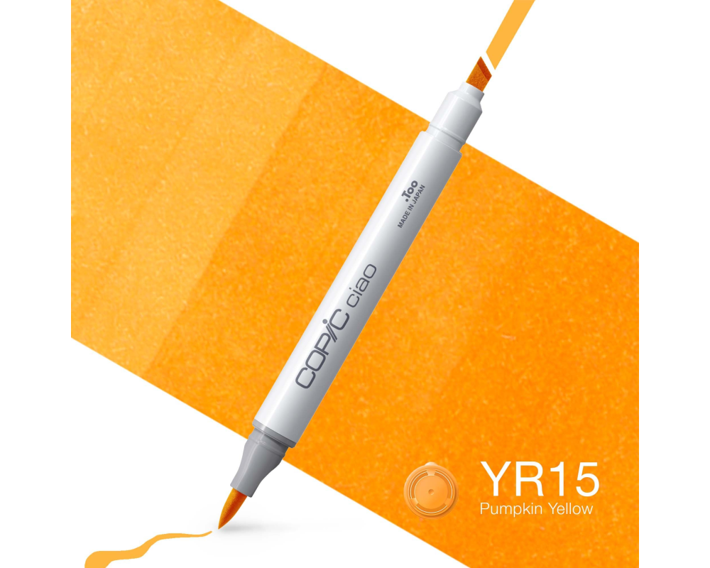COPIC Marker Ciao 22075360 YR15 - Pumpkin Yellow