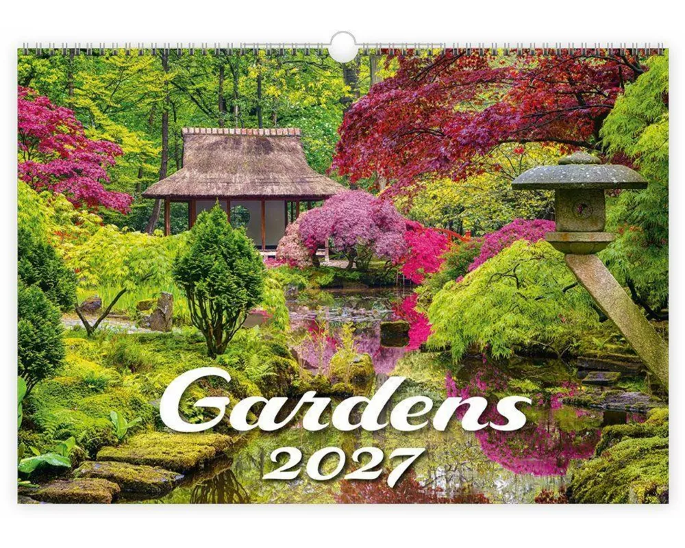 TRÖTSCH -Wandkalender Gardens 2027