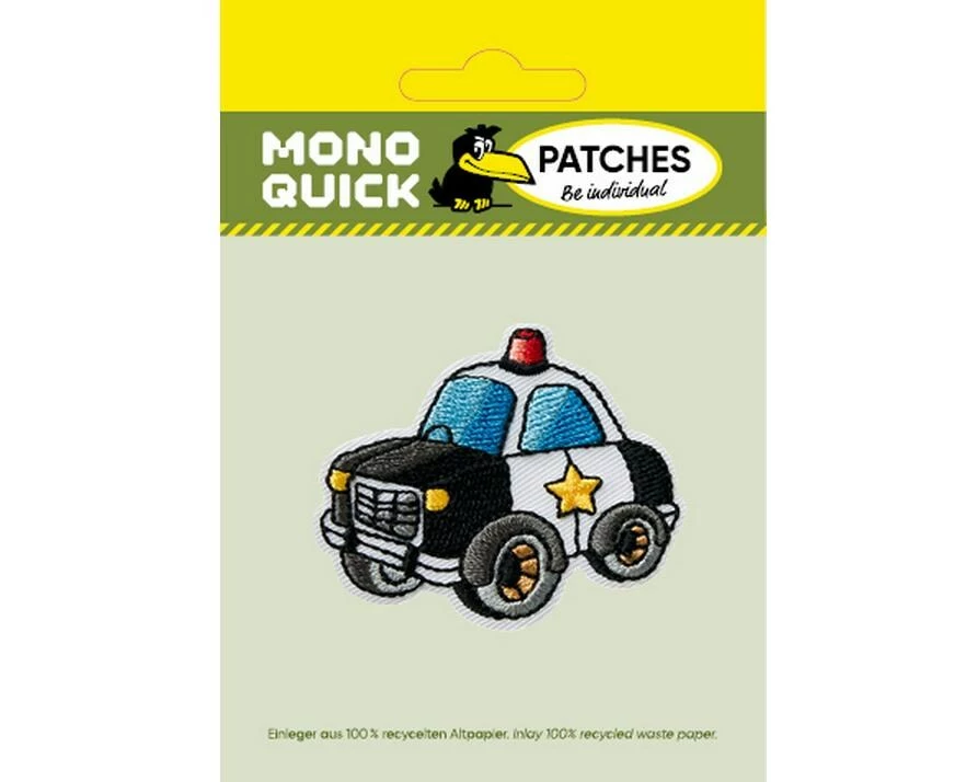 Mono-Quick Applikation Polizeiauto | Mono-Quick 1 Stück