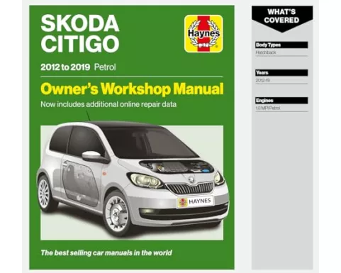 Skoda Citigo 2012 to 2019 Petrol