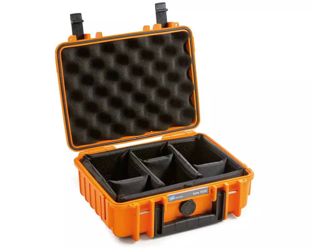 B&W Outdoor-Koffer Typ 1000 RPD Orange