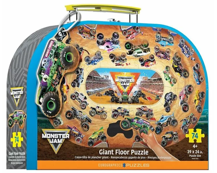 Bodenpuzzle - Monster Jam Tucks