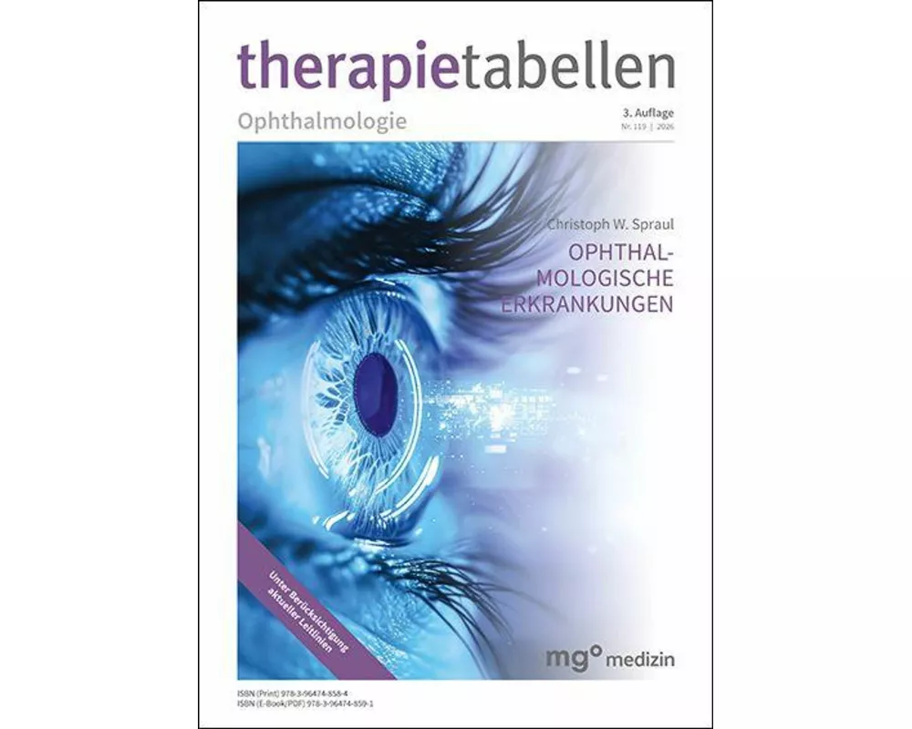 therapietabellen Ophthalmologie (3. Auflage)