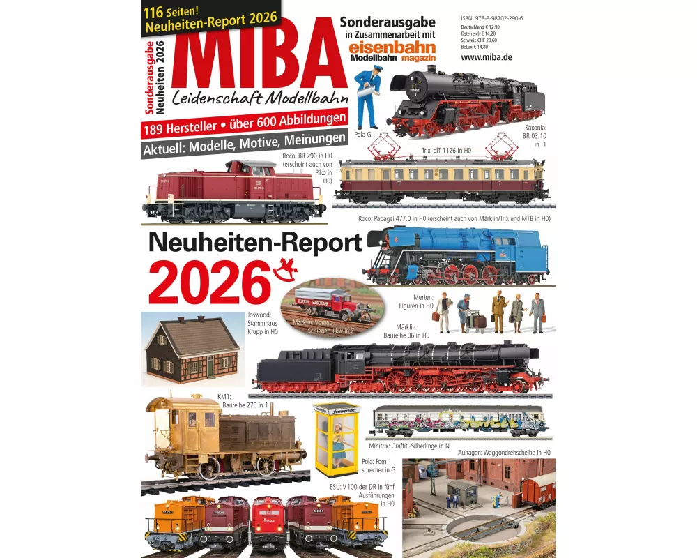 MIBA Neuheiten Report 2026