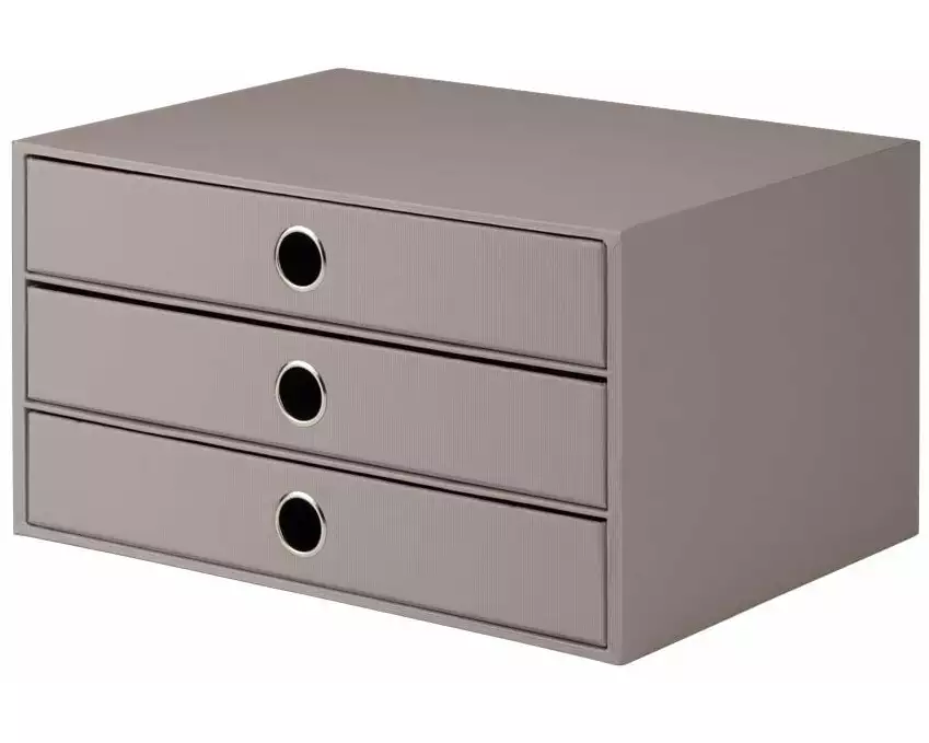 Rössler Schubladenbox S.O.H.O. A4 Taupe