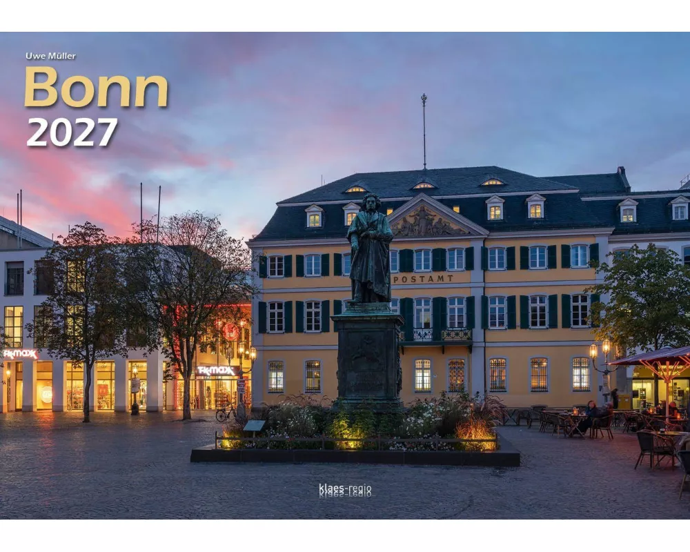 Bonn 2027 Bildkalender A3 quer, spiralgebunden