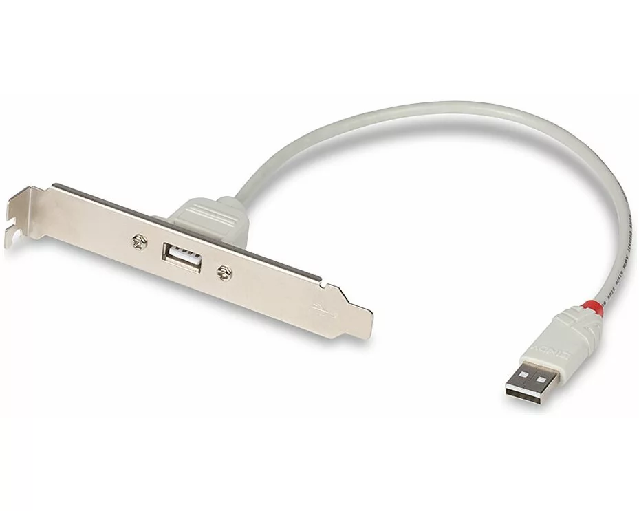 LINDY USB PC back plate 1 x USB Type A