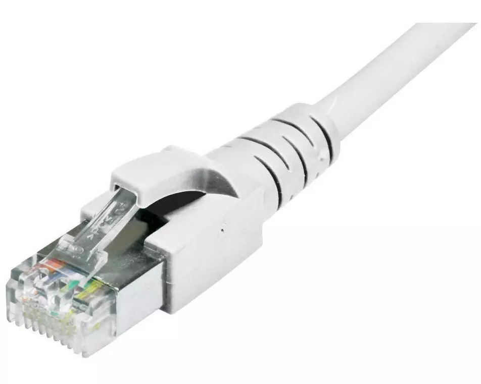 Dätwyler IT Infra Patchkabel RJ-45 - RJ-45, Cat 6A, S/FTP, 0.2 m, Weiss