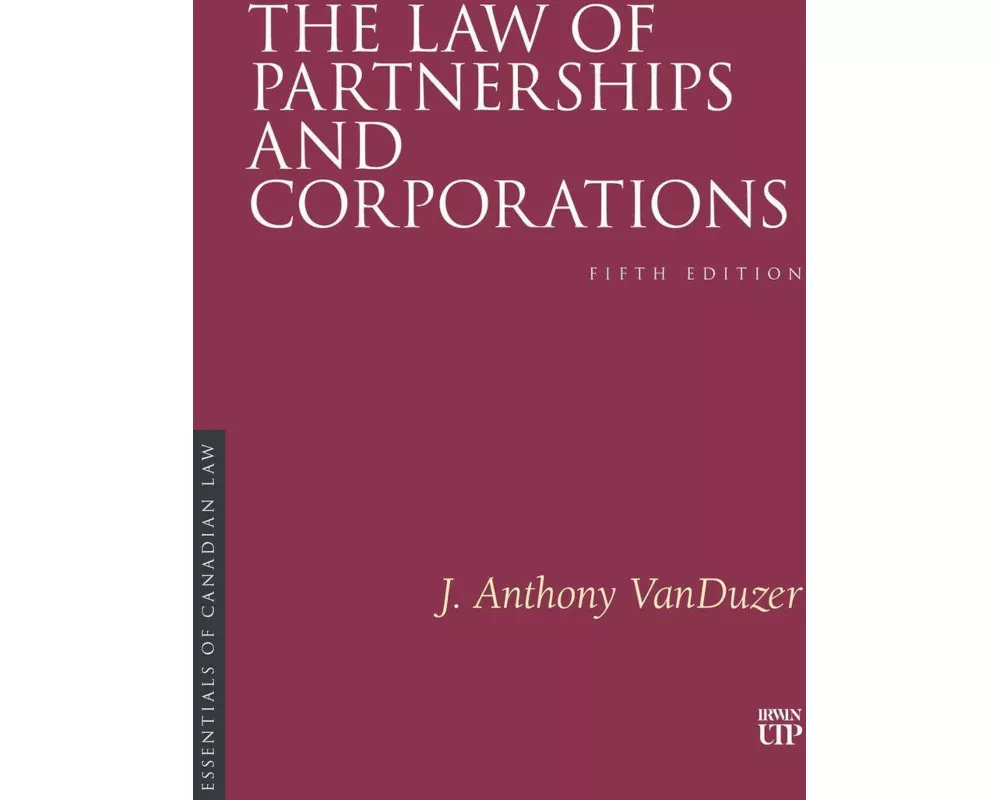 The Law of Partnerships and Corporations