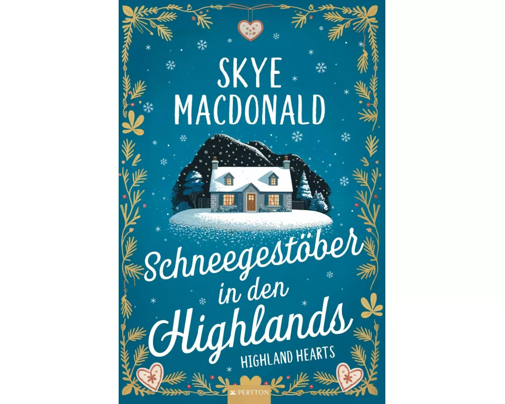 Schneegestöber in den Highlands