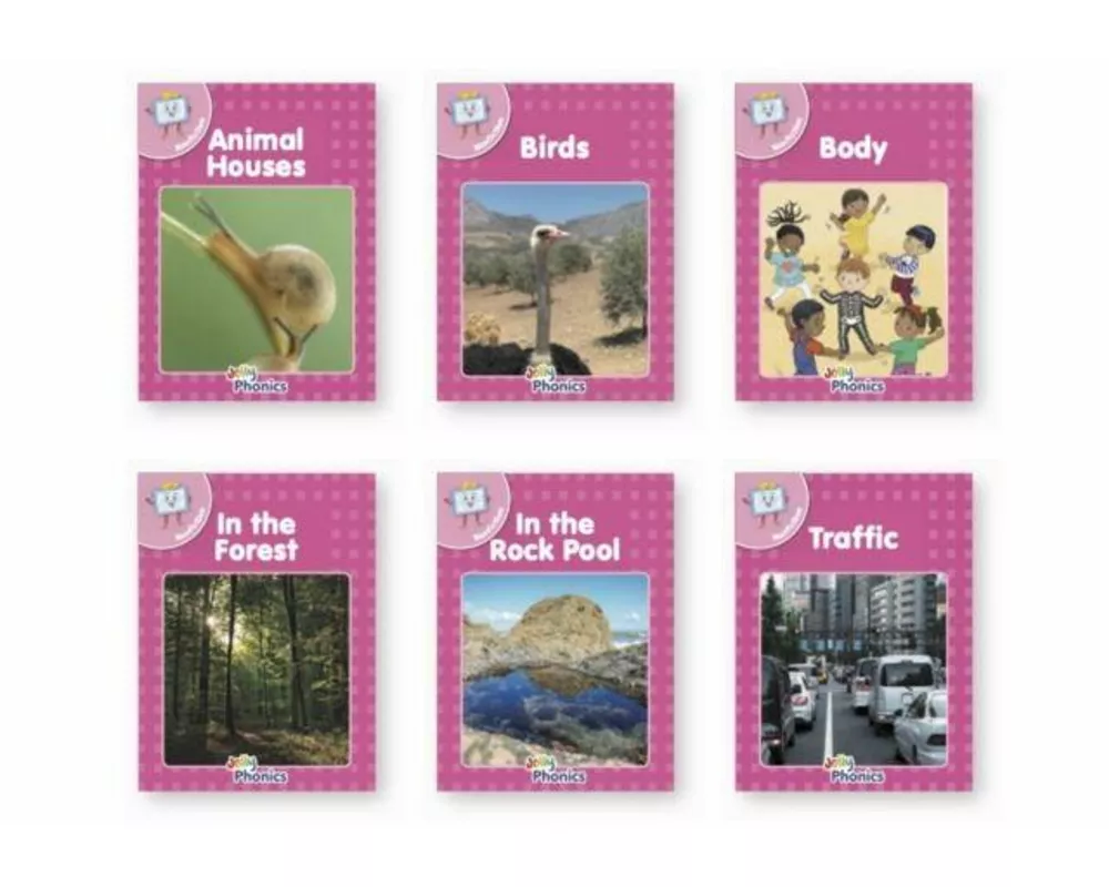 Jolly Phonics Pink Readers Nonfiction