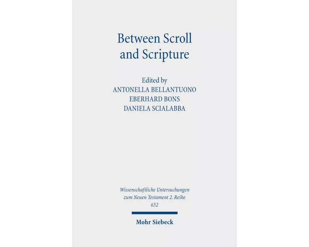 Between Scroll and Scripture