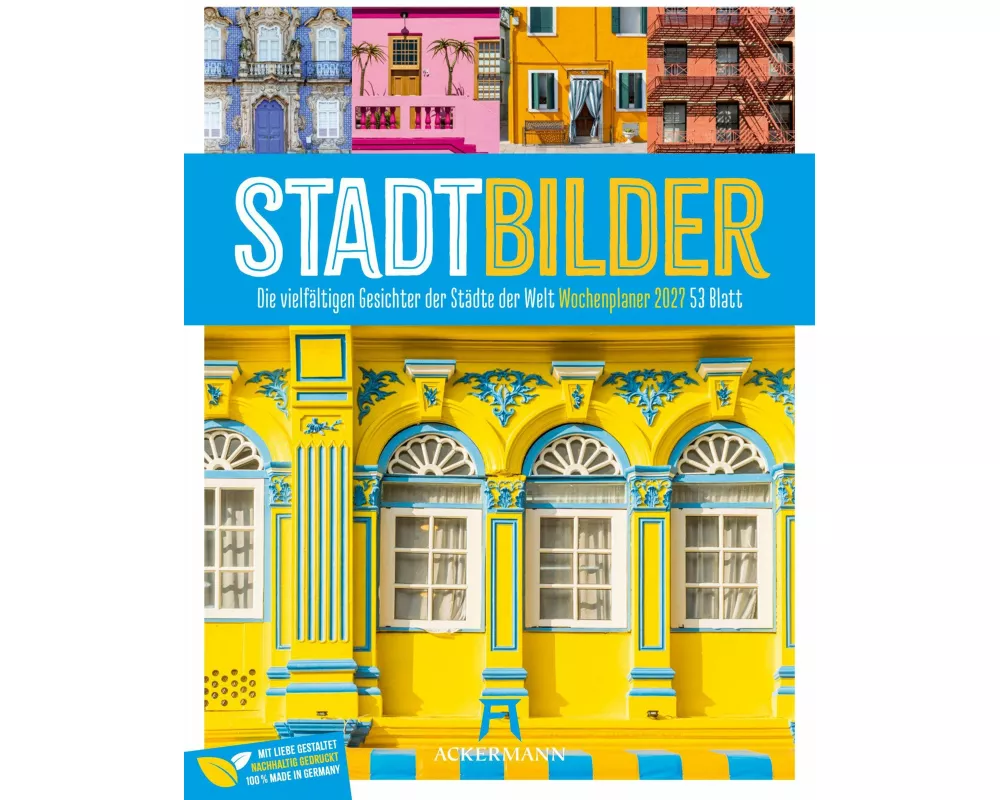 StadtBilder Wochenplaner Kalender 2027