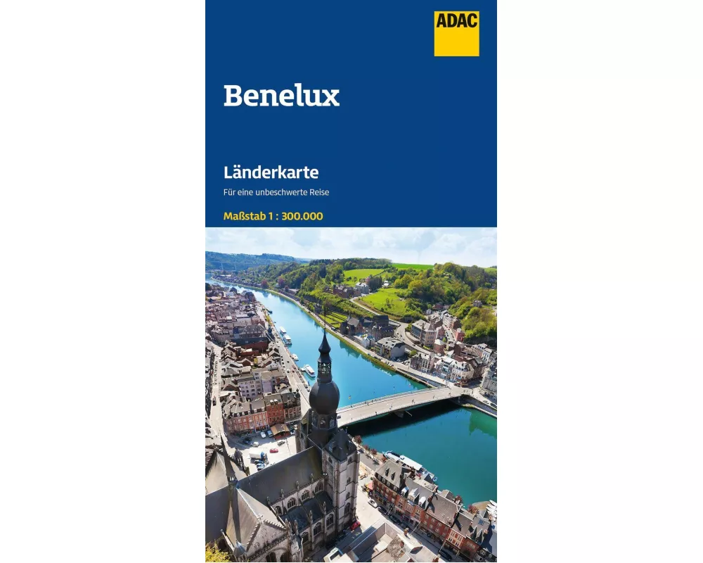 ADAC Länderkarte Benelux 1:300.000