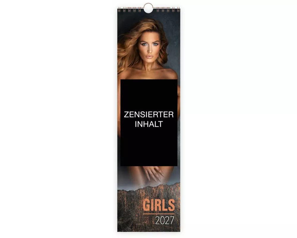TRÖTSCH - Erotikkalender XL-Streifenkalender Girls 2027