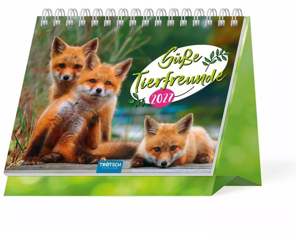 TRÖTSCH - Aufstellkalender Süße Tierfreunde 2027