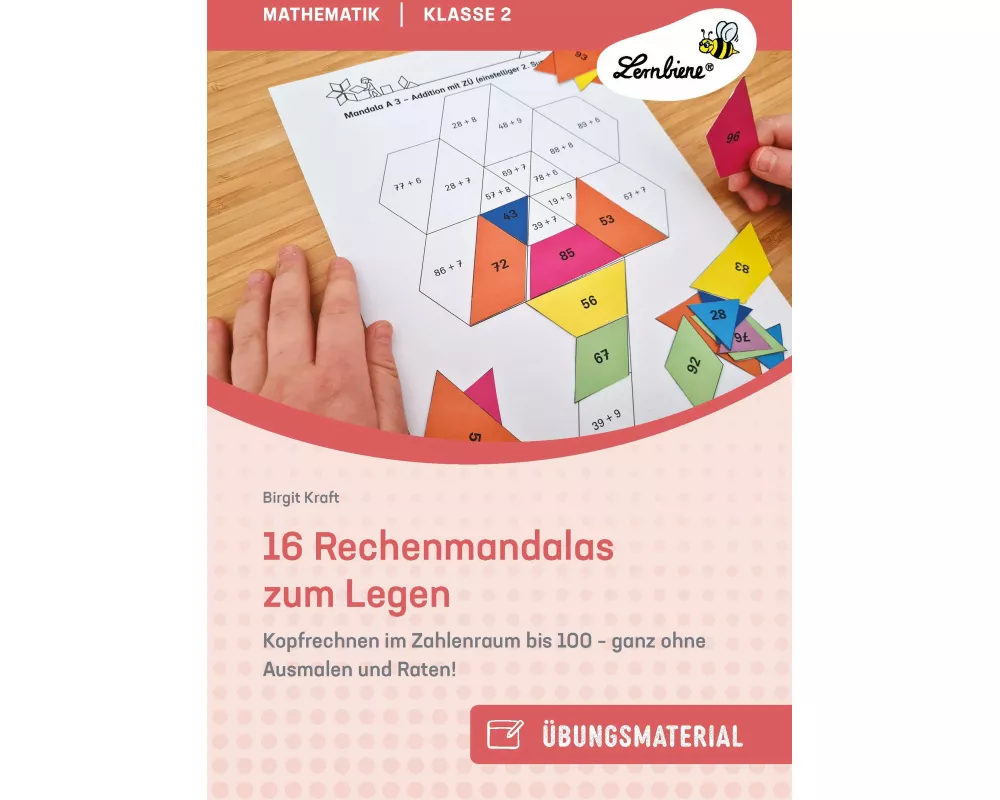 16 Rechenmandalas zum Legen
