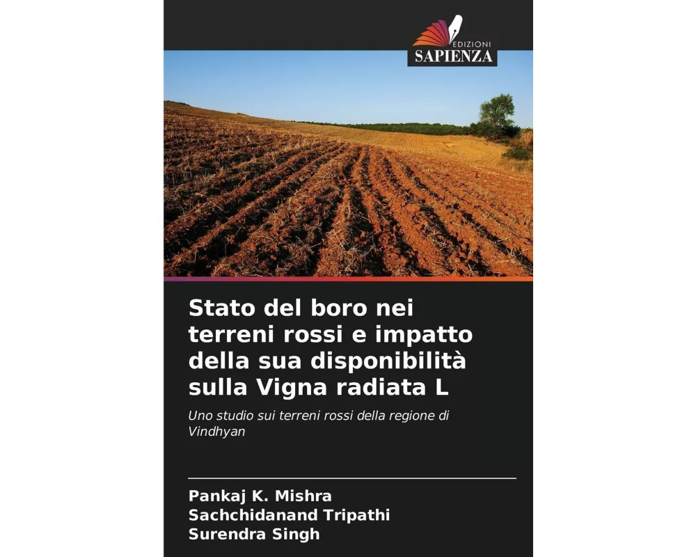 Stato del boro nei terreni rossi e impatto della sua disponibilità sulla Vigna radiata L