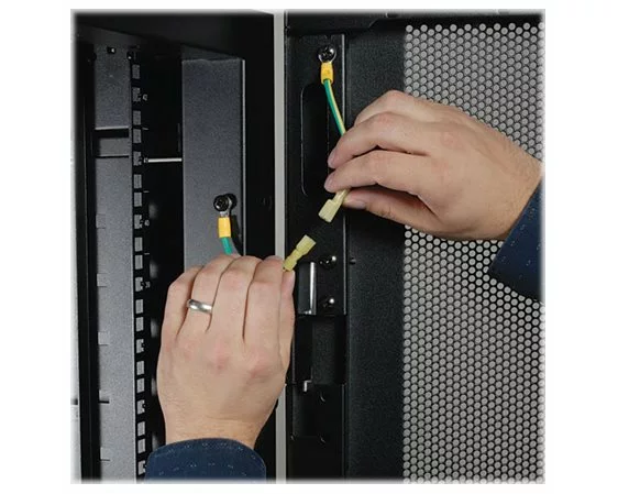 EATON TRIPPLITE 48U SmartRack, Deep and Wide, Rack Enclosure Cabinet, with doors & side panels