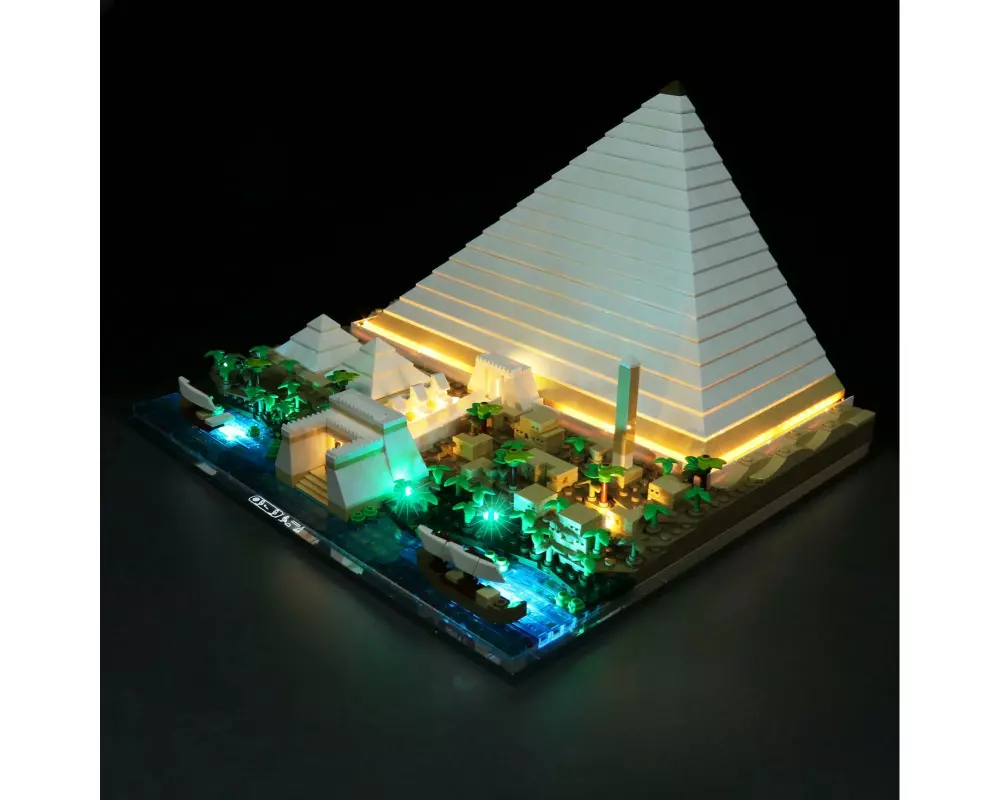 BrickBling LED-Licht-Set für LEGO Cheops-Pyramide (21058)