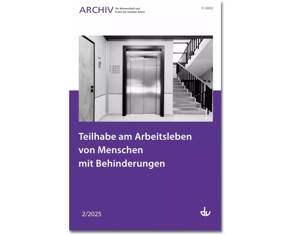 Teilhabe am Arbeitsleben von Menschen mit Behinderungen