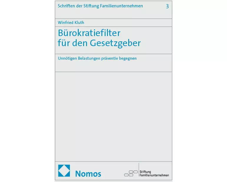 Bürokratiefilter für den Gesetzgeber