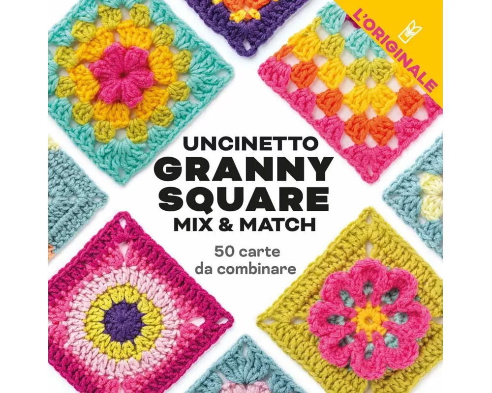 Uncinetto Granny Square. Mix & match