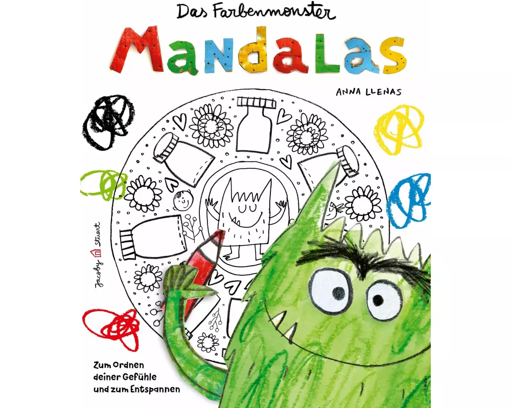 Das Farbenmonster – Mandalas