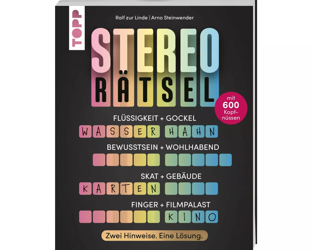 Stereo-Rätsel – Zwei Hinweise, eine Lösung